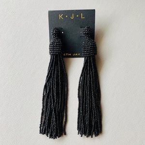 NWT Kenneth Jay Lane Tassel Earrings - Barneys NY